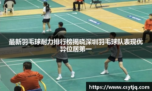 最新羽毛球耐力排行榜揭晓深圳羽毛球队表现优异位居第一